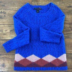 Clearout 🎉 Marc By Marc Jacobs Wool Blue Zipher Multi awwwww Sweater XS Wool